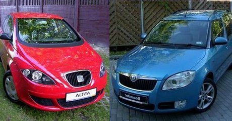 Seat Altea kontra Skoda Roomster