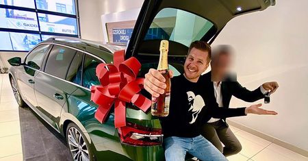 Filip Chajzer ma nowe auto - będzie jeździł skodą superb