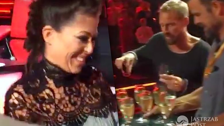 Natalia Kukulska i alkohol na planie The Voice 7