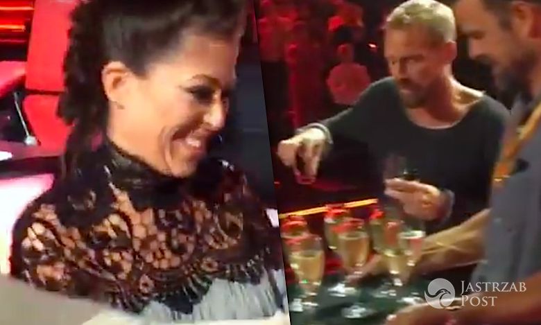 Natalia Kukulska w ciąży i alkohol na planie "The Voice 7". Tomasz Kammel pokazał wideo