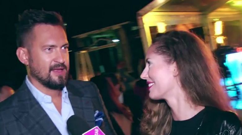 Marcin Prokop na gejowskiej plaży