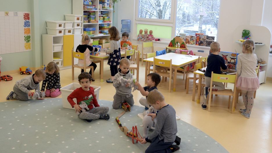 Styczeń 2019 r. Przedszkole na Bielanach przy ul. M. Dąbrowskiej 5a [zdjęcie ilustracyjne]