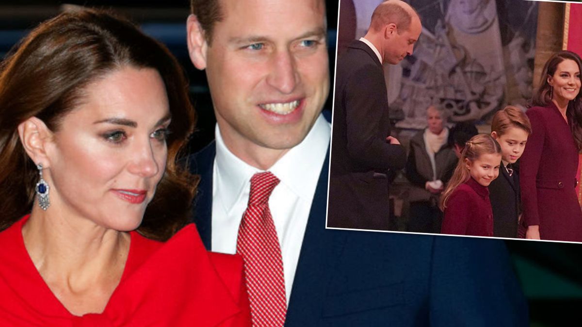 Kate i William z dziećmi na koncercie kolęd