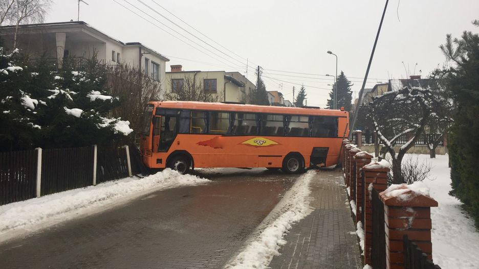 Kierowca autobusu był trzeźwy
