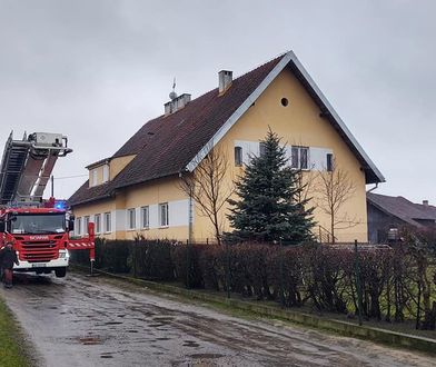 Pożar szkoły w Barczewie koło Olsztyna. Konieczna ewakuacja 36 osób