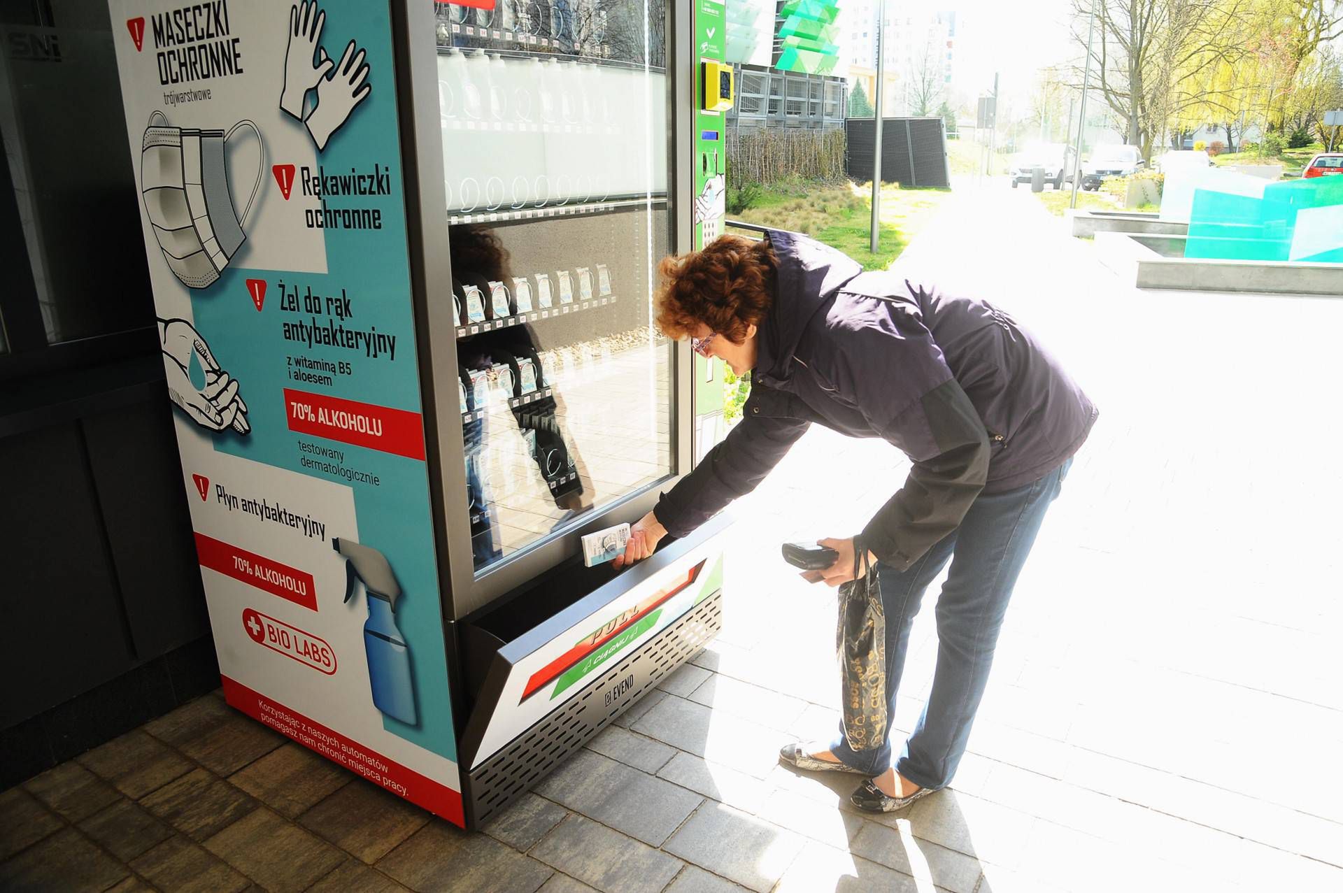 Maseczkomat w Warszawie