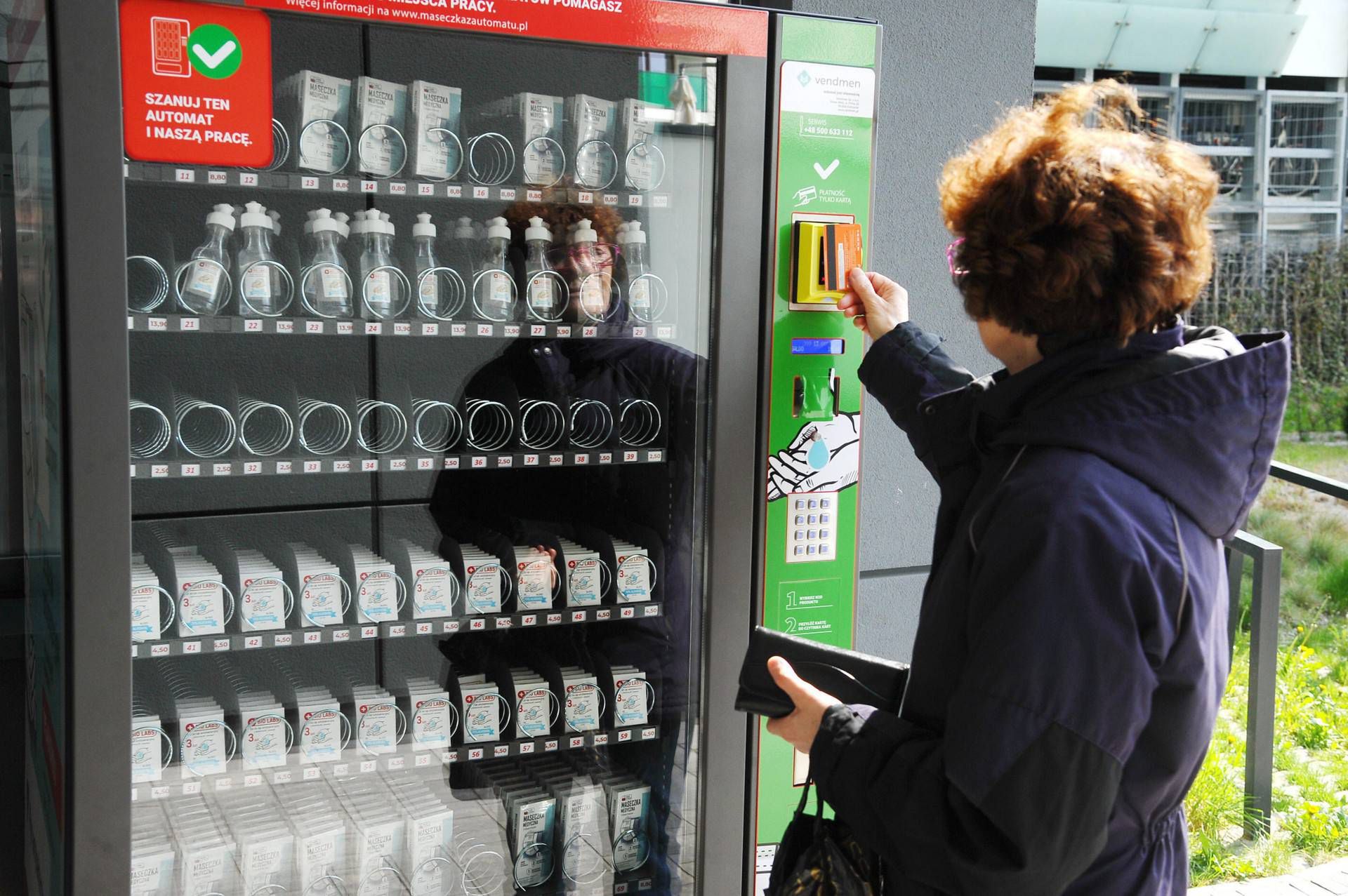 Maseczkomat w Warszawie