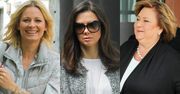 Stylowe Kinga Rusin, Anna Komorowska i Odeta Moro pod studiem Dzień Dobry TVN [PAPARAZZI]