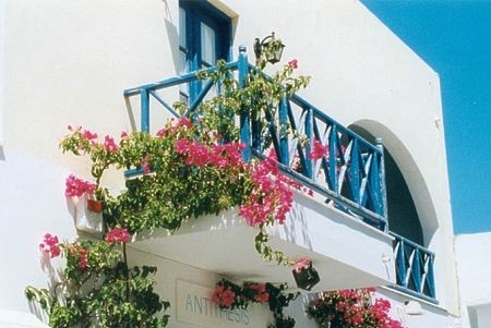 Kwiecisty balkon