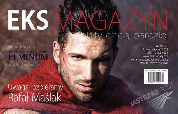 Jest już okładka "Eks Magazynu" z Rafałem Maślakiem