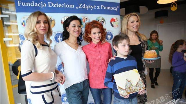 Wielkanoc z gwiazdami w fundacji "Zdążyć z pomocą"