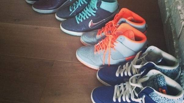 Anna Lewandowska, kolekcja butów