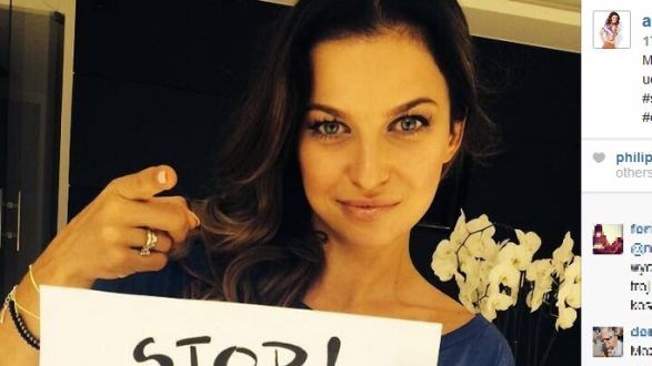 Anna Lewandowska, Fotografia: screen z Instagram.com