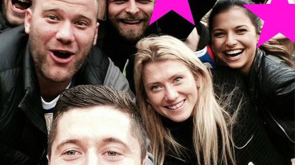 Robert Lewandowski, Ania Lewadowska, Jakub Wesolowski, Agnieszka Szczurek