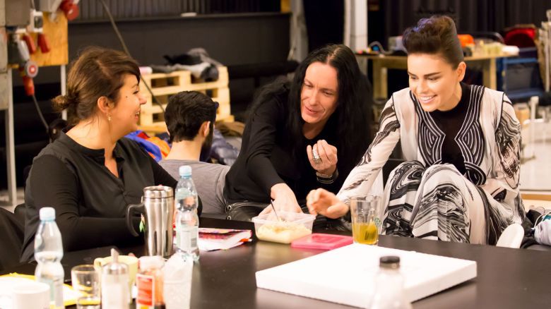 Natasza Urbańska nagrywa teledysk
Fotografia: ONS