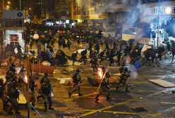 Hongkong. Trwają starcia z policją. Ratownicy zabierają rannych