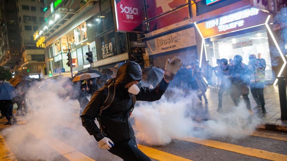 Hongkong. Protesty na ulicach chińskiej prowincji 