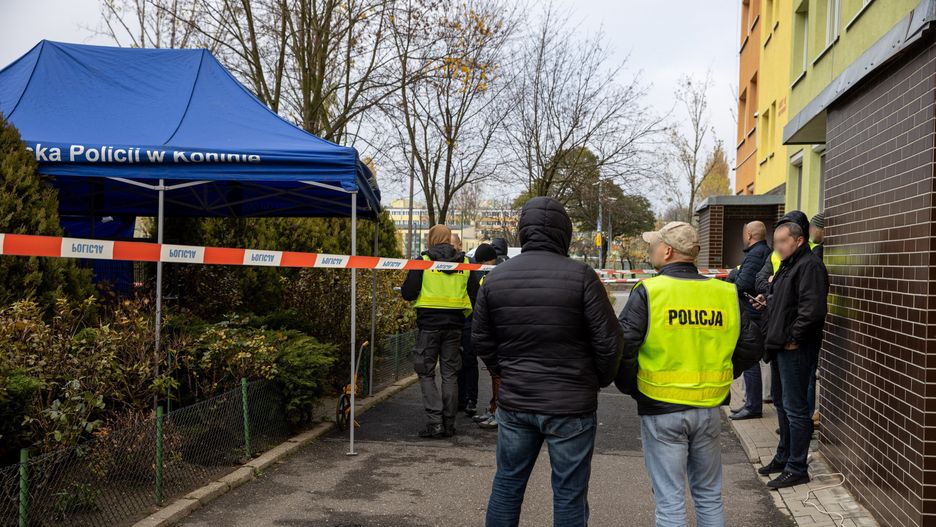 Konin. 21-latek postrzelony przez policjanta