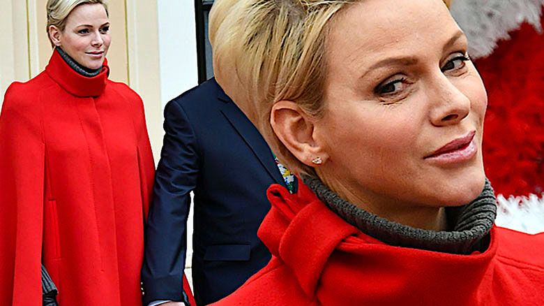 Księżniczka Charlene i ksiażę Albert Monako