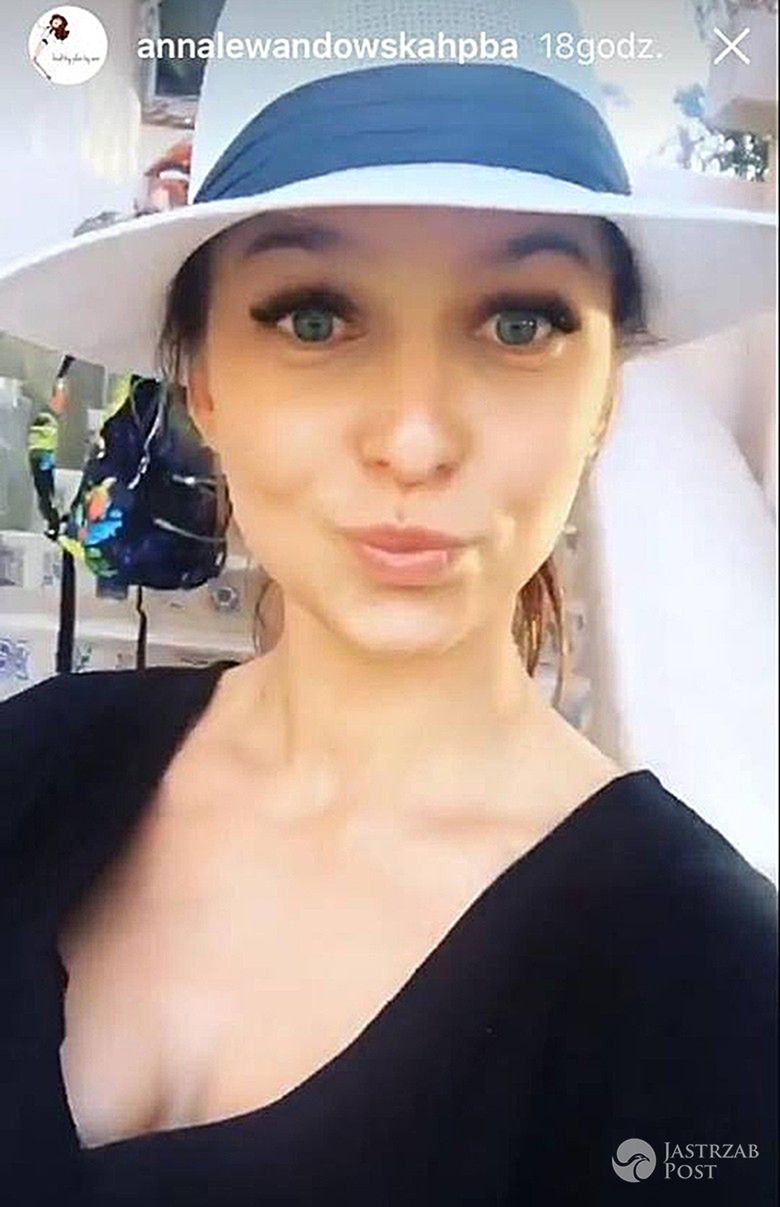 Anna Lewandowska na wakacjach z Klarą Lewandowską