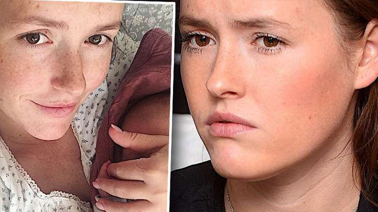 Olga Frycz tłumaczy się ze zdjęcia z córką