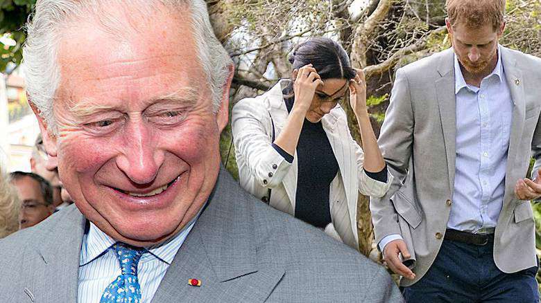 Meghan Markle książę Harry król Karol
