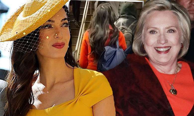 Hilary Clinton Amal Clooney