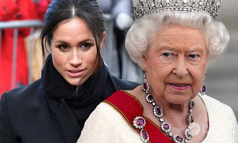 Królowa Elżbieta II Meghan Markle