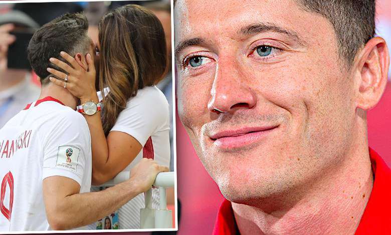 Robert Lewandowski śpiewa Annie Lewandowskiej