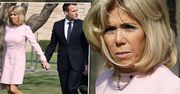 HIT! 64-letnia Brigitte Macron zaszalała w Indiach! Zrzuciła swoje szałowe szpilki i biegała boso po trawie za rękę z Emmanuelem
