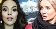 Mało im zimy? Paulina Krupińska i Agnieszka Woźniak-Starak uciekły od wiosny wysoko w góry! Szaleją w śniegu jak podlotki!