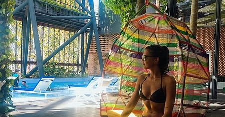 Córka Anny Korcz pozuje w seksownym bikini. To przyjaciółka Anny Lewandowskiej
