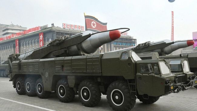 Odpalenie rakiety obserwował osobiście przywódca Korei Północnej Kim Dzong Un