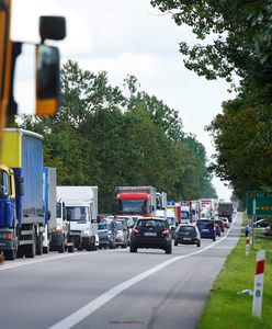 Po wypadku zablokowana krajowa "6"