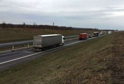 Paraliż trasy na południe. Protest i objazdy na DK1 pod Częstochową