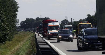 Ruda Śląska: wypadek na A4. Korek ma już 5 km