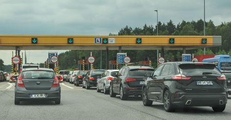 Kujawsko-pomorskie. Korek na A1 na kilkanaście kilometrów