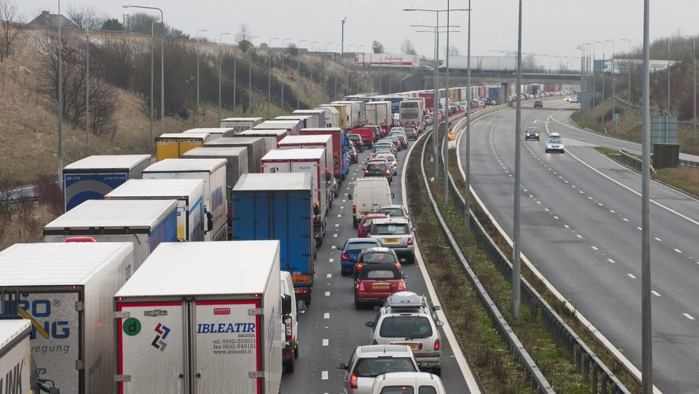 Jechał pod prąd na autostradzie