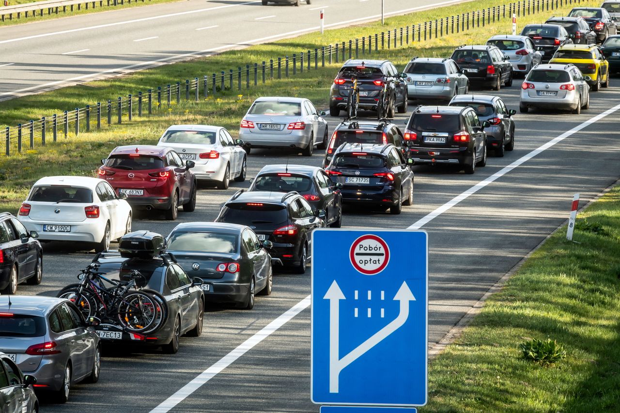 Wrocław. Drugi dzień remontu na A4. Korek ma nawet kilkanaście km