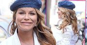 Ona zaraz urodzi! Ciężarna Kinga Korta z ogromnym brzuchem w "Dzień Dobry TVN"! Jej mini podkreśliła krągłości