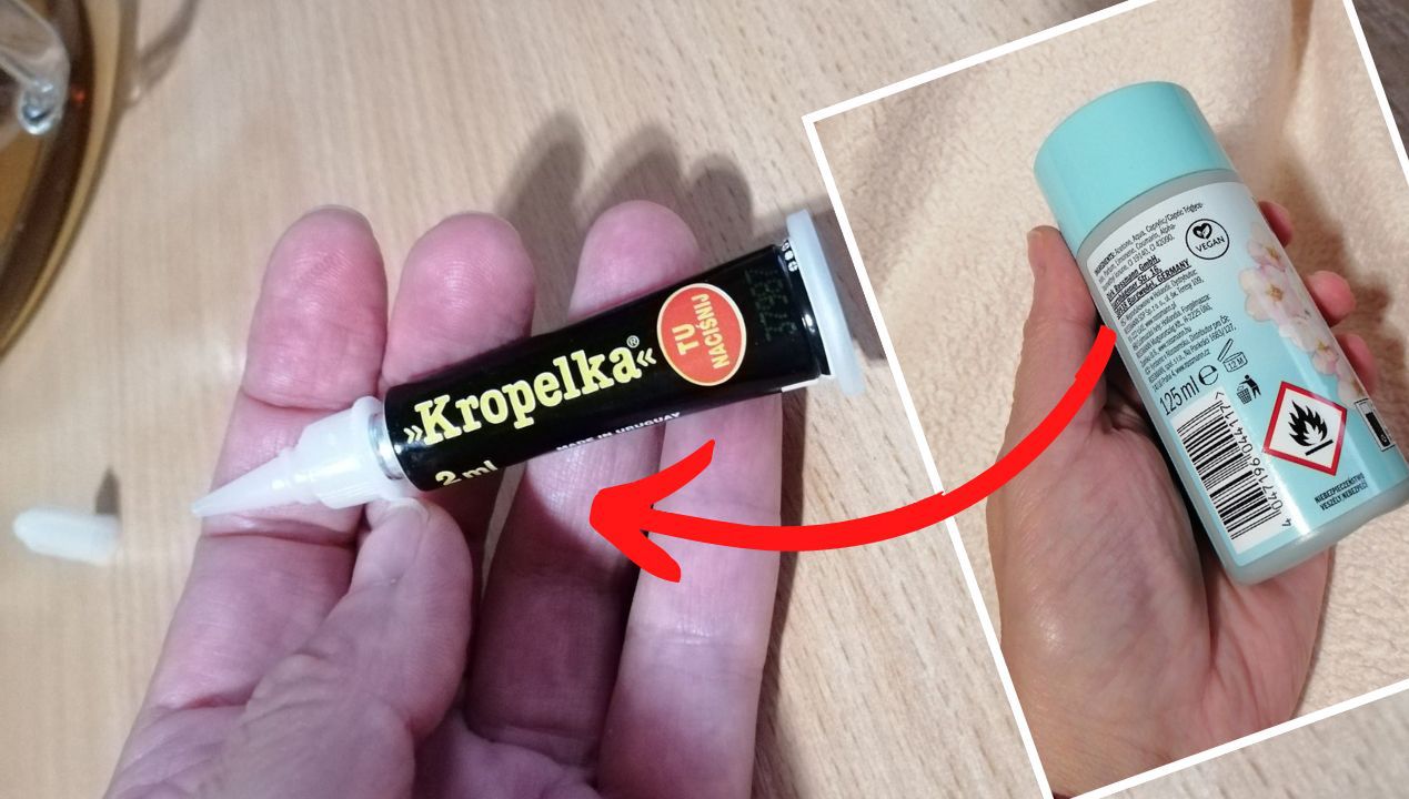 Nasącz tym wacik, a rozpuścisz tak mocny klej jak Kropelka czy Super Glue