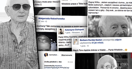 Gwiazdy żegnają Witolda Pyrkosza: Małgorzata Kożuchowska, Joanna Koroniewska, Rafał Mroczek, Barbara Kurdej-Szatan