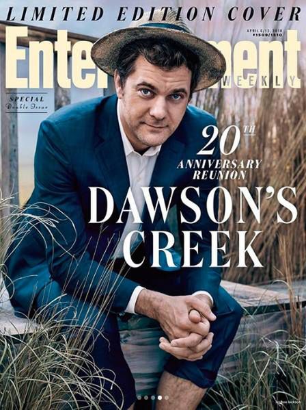 Joshua Jackson na okładce "Entertainment Weekly"
