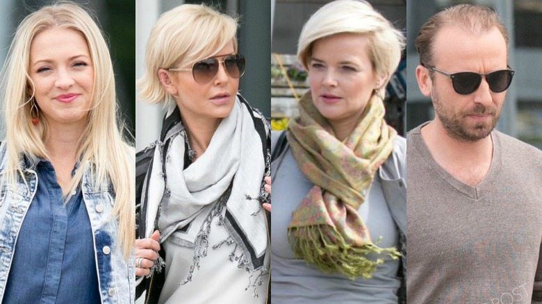 Gwiazdy pod studiem TVP, fot. Paparazzi