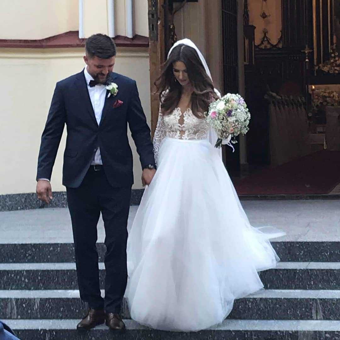 Natalia Gulkowska z Top Model w dniu ślubu