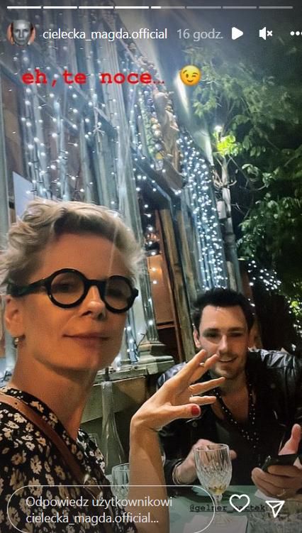 Magdalena Cielecka i Bartosz Gelner