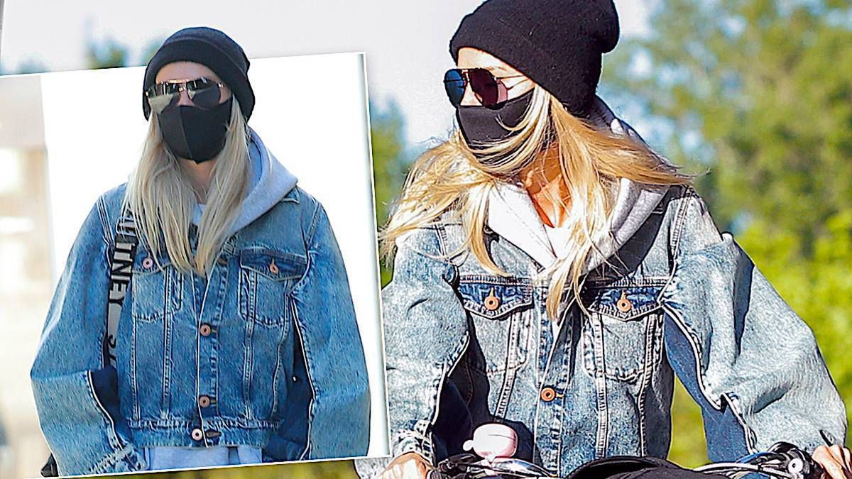 Agnieszka Woźniak-Starak w centrum Warszawy