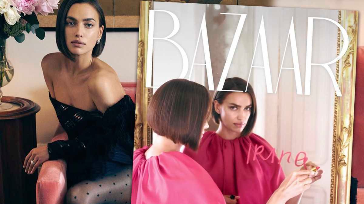 Irina Shayk w Harper's Bazaar