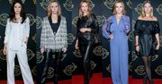Gwiazdy na premierze spektaklu "Metoda na wnuczka": Agnieszka Kaczorowska, Joanna Moro, Anna Matysiak, Katarzyna Ankudowicz