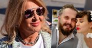 Majka Jeżowska opublikowała nowe zdjęcia z wesela syna. Para młoda piękna, ale tort... to dopiero dzieło sztuki